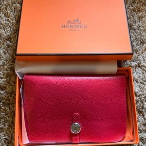 Hermès dogon duo combined wallet